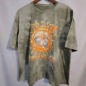 Women's Tye Dye Sublime Long Beach T-Shirt L